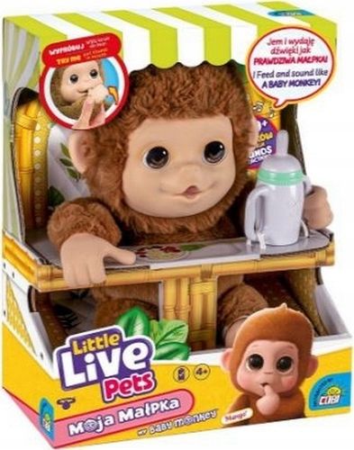 COBI LITTLE LIVE PETS 26613 MAŁPKA Little Live Pets Moja małpa Mango Cobi na Arena.pl
