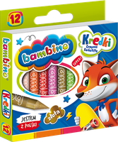 kredki 12szt.  bambino