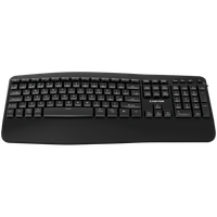 canyon klawiatura hkb-w6 bezprzewodowa ergonomia czarna