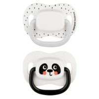 CANPOL BABIES SMOCZEK USPOKAJAJĄCY SYMETRYCZNY PANDA 0-6m