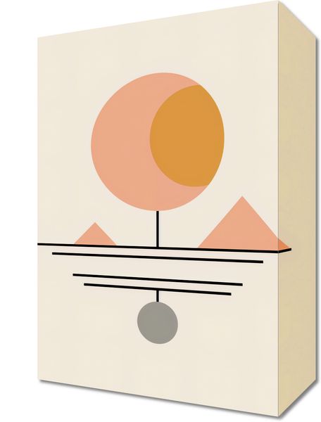 Obraz 20x30cm Geometryczna Utopia zdjęcie 1