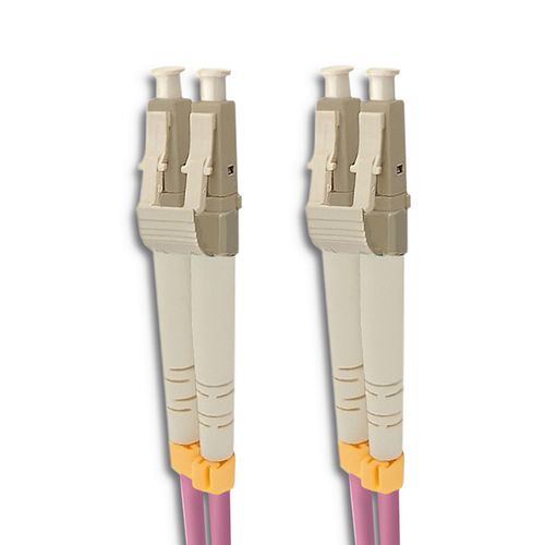 Qoltec Patchcord światłowodowy LC/UPC - LC/UPC | Multimode | 50/125 | OM4 | Duplex | 2m na Arena.pl