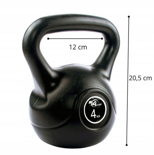 Kettlebell Kettle Hantla Kula Odważnik Obciążenie Do Ćwiczeń 4kg na Arena.pl