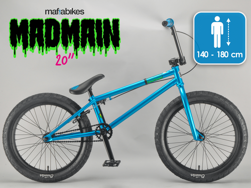 Rower BMX MAFIABIKES Madmain 20” Teal na Arena.pl