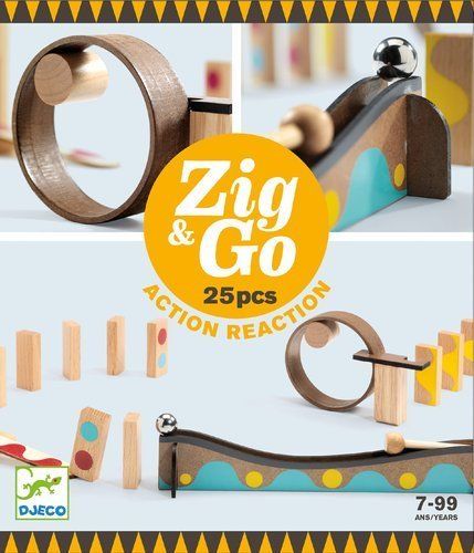 Zestaw Zig & Go-25 elementów DJ05642 na Arena.pl