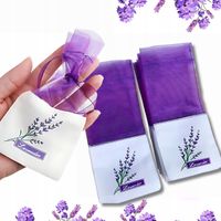WORECZKI NA LAWENDĘ Z ORGANZY TORBY SASZETKI LAWENDOWE 50SZT