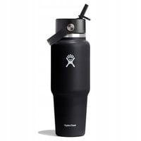 BUTELKA TERMICZNA 946 ml czarna Wid Flex Straw Hydro Flask