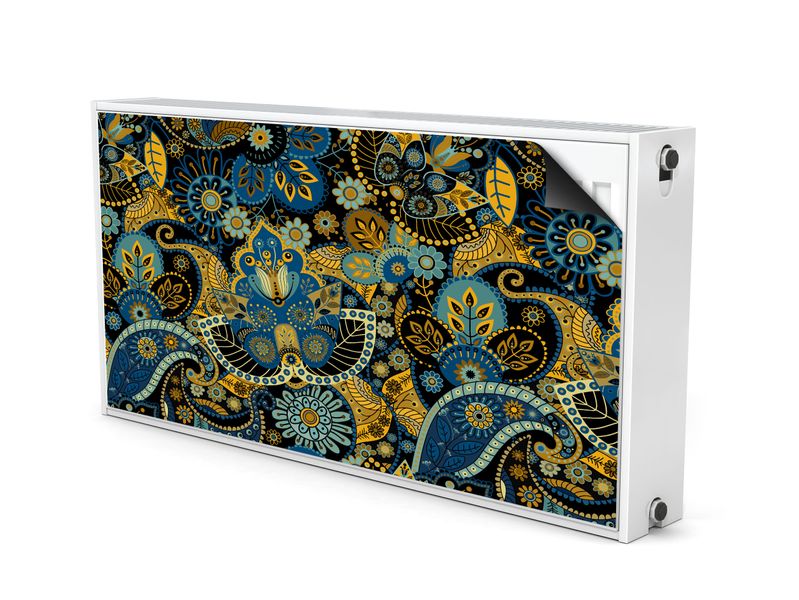 OSŁONA Magnetyczna Na Grzejnik ROŚLINY Folklor Ornamenty 120cm x 60cm zdjęcie 2