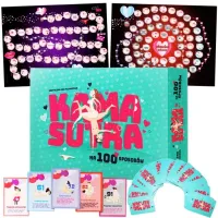 ROMANTYCZNA GRA EROTYCZNA KAMASUTRA NA 100 SPOSOBÓW DLA PAR NA WALENTYNKI