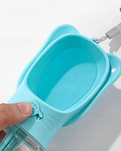 Butelka na Wodę Karmę dla Psa Poidło 2w1 Bidon Turystyczny Miseczka Podróż na Arena.pl