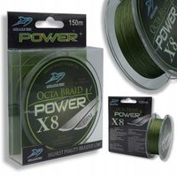 Plecionka Wędkarska Zielona 8splotowa 0,16mm MOCNA