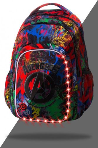 Plecak CoolPack SPARK LED graffiti, AVENGERS (B45307) na Arena.pl
