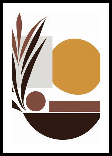 Plakat 68x101cm Stylizacja Roślin na Arena.pl
