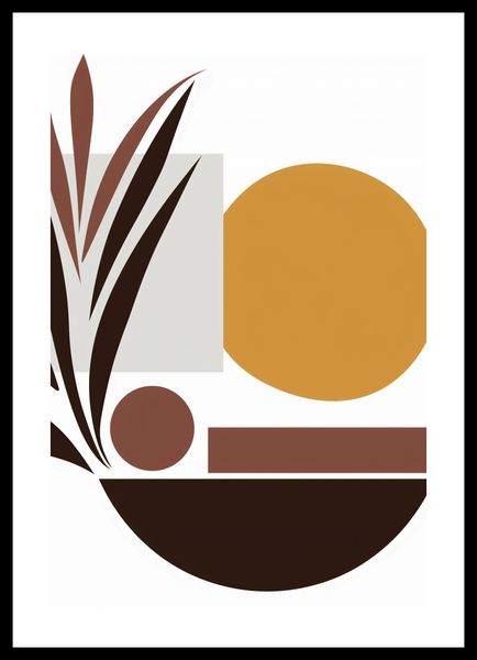 Plakat 68x101cm Stylizacja Roślin zdjęcie 3