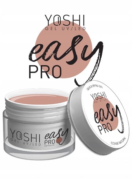YOSHI Żel budujący Easy PRO - Cover Natural - 15ml zdjęcie 3