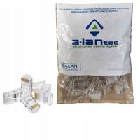 Wtyki RJ45 8P8C UTP 5e drut / linka 100szt