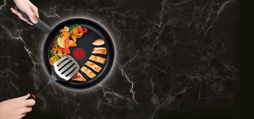 Patelnie TEFAL HARD TITANIUM 20 26cm 2 el gazowe na Arena.pl