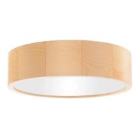 Naturalna lampa nasufitowa 5907623600264 IP54 drewno sosna