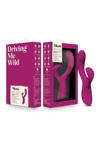 BLUSH QUINN RABBIT VIBRATOR BURGUNDY na Arena.pl