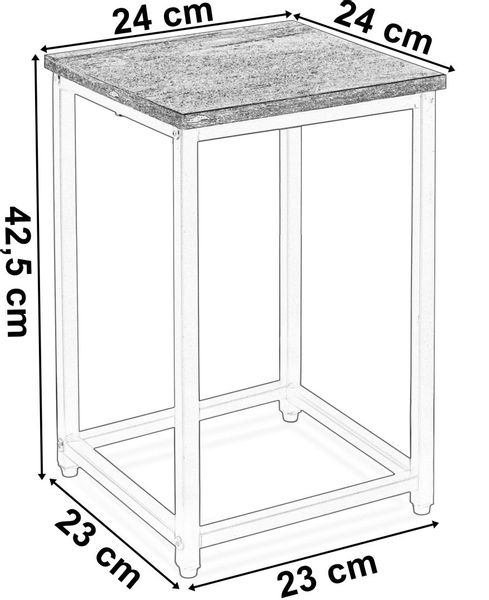 Kwietnik loftowy ARBEN CRAFT 40 cm zdjęcie 2
