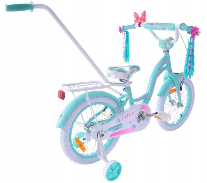 ROWEREK ROWER FUZLU LILLY BIKE 16 PROWADNIK KOSZYK zdjęcie 2