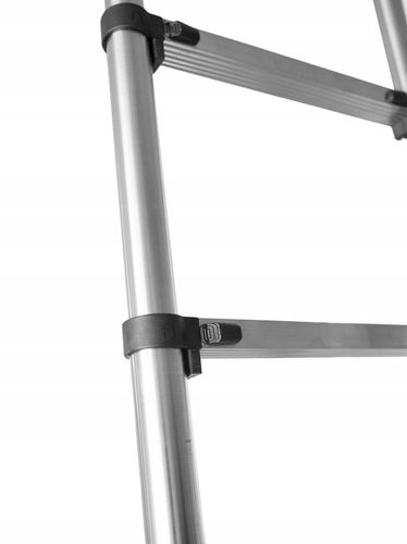 Drabina teleskopowa 11 stopni przystawna składana antypoślizgowa 3,2 m na Arena.pl