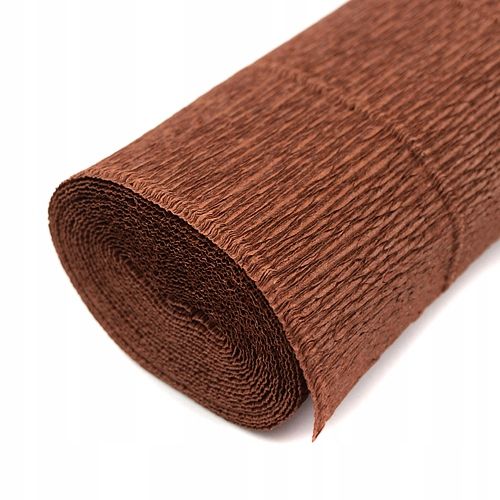 bibuła krepina 50x250cm 180gr 568 brąz ciemny 6802 na Arena.pl