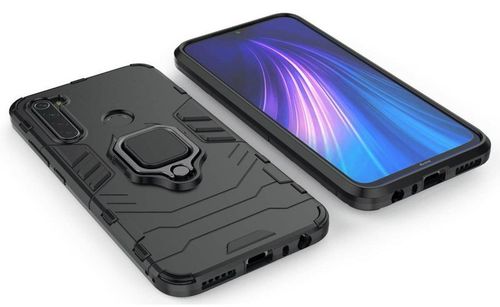Etui Alogy Stand Ring Armor do Xiaomi Redmi Note 8 czarne na Arena.pl