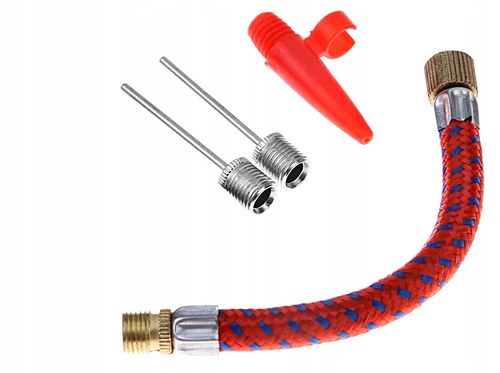 WĘŻYK KOŃCÓWKI DO POMPKI IGŁY DO POMPKI PIŁKI MATERAC ZESTAW na Arena.pl