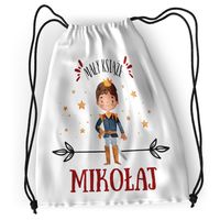 Plecak Sportowy Szkolny Dla Mikołaja Syna Dziecka Z Nadrukiem Ze Zdjęciem