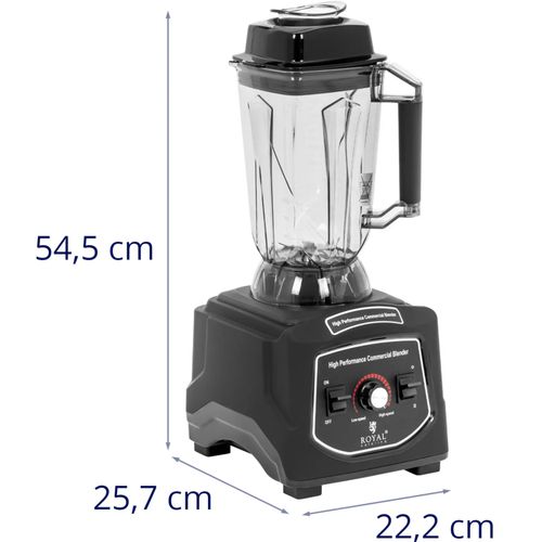 Blender kielichowy z trybem pulsacyjnym 2.5 l 24500 obr./min 1680 W na Arena.pl