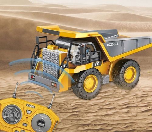 WYWROTKA ZDALNIE STEROWANA PILOTEM CIĘŻARÓWKA RC POJAZD MASZYNA BUDOWLANA na Arena.pl