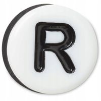 Przypinka Ozdoba Crocs Charms Jibbitz Pin Do Butów Litera R