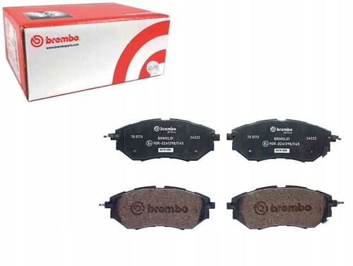 KLOCKI HAM PRZOD XTRA BREMBO na Arena.pl