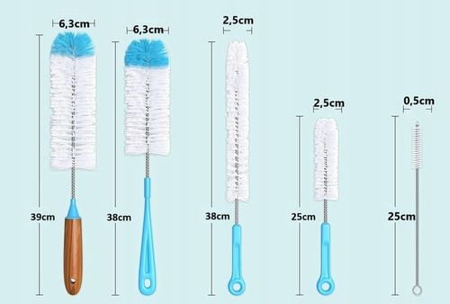 SZCZOTKA SODA DO CZYSZCZENIA BUTELEK DO SATURATORA Zestaw 5 Elementów na Arena.pl