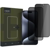 szkło prywatyzujące hofi anti spy glass pro+ 2-pack iphone 16 privacy