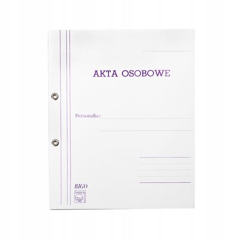 Teczka Do Akt Osobowych Oczkowa Bigo A"10 na Arena.pl