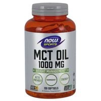 NOW FOODS MCT Oil - Olej MCT 1000 mg (150 kaps.)