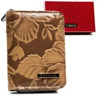 mały portfel damski ze skóry naturalnej i ekologicznej - 4u cavaldi