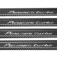 Listwa progowa PORSCHE PANAMERA 971 TURBO Stal nierdzewna 304 carbon 4szt
