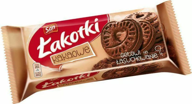 ŁAKOTKI KAKAOWE 168G zdjęcie 1