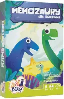 Familijna gra dla fanów dinozaurów Memozaury 3w1 Zbieraj Zapamiętaj Nazwij