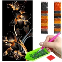 HAFT DIAMENTOWY DUŻY, DIAMOND PAINTING MOZAIKA DIAMENTOWA 80x40cm AKCESORIA