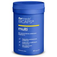 Formeds Bicaps MULTI Witaminy i minerały MULTIWITAMINA B12 ADEK Cynk 60kap