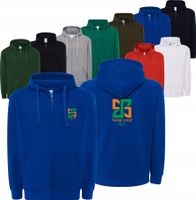 BLUZA męska na zamek z kapturem TWÓJ HAFT LOGO GRAFIKA reklamowa 5 sztuk