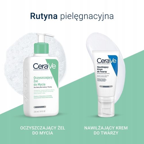 CeraVe, żel do mycia z ceramidami dla skóry normalnej i tłustej, 473 na Arena.pl
