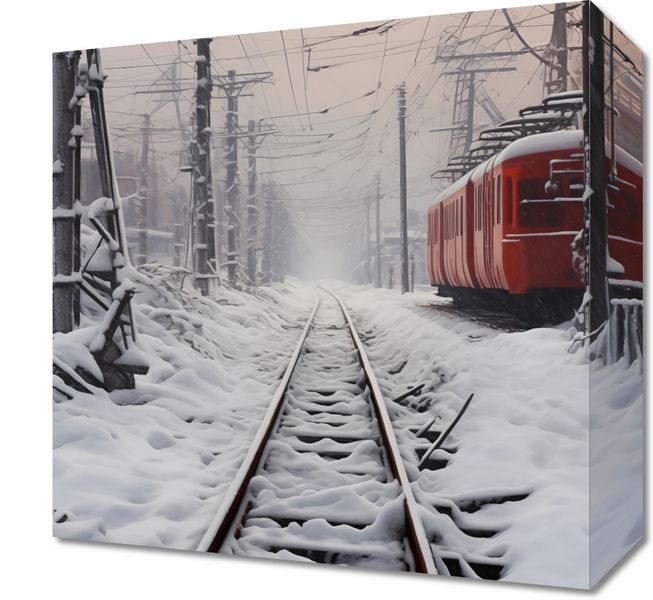 Obraz 30x30cm Podróż po Torach zdjęcie 1