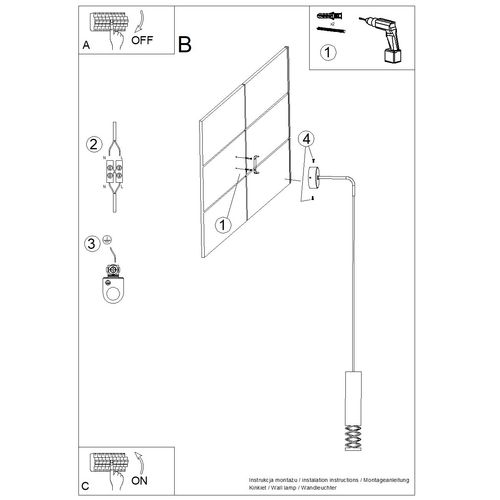 Kinkiet LAMI biały na Arena.pl
