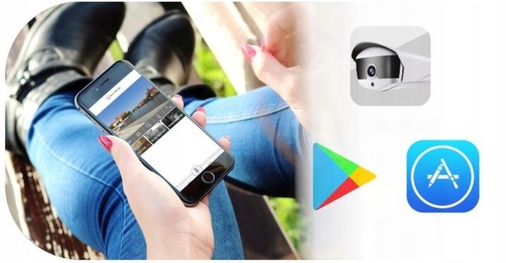 Zewnętrzna Kamera IP WIFI FULL HD 4x ZOOM Metalowa 3MPx Powiadomienia 1080p zdjęcie 8