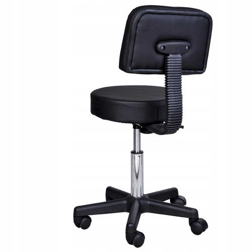 hoker z oparciem - czarny na Arena.pl